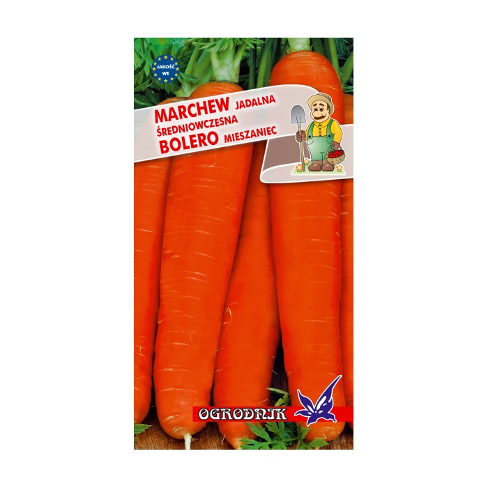 Nasiona Marchew Bolero mieszaniec 4g Nasiona Marchew Bolero mieszaniec 4g