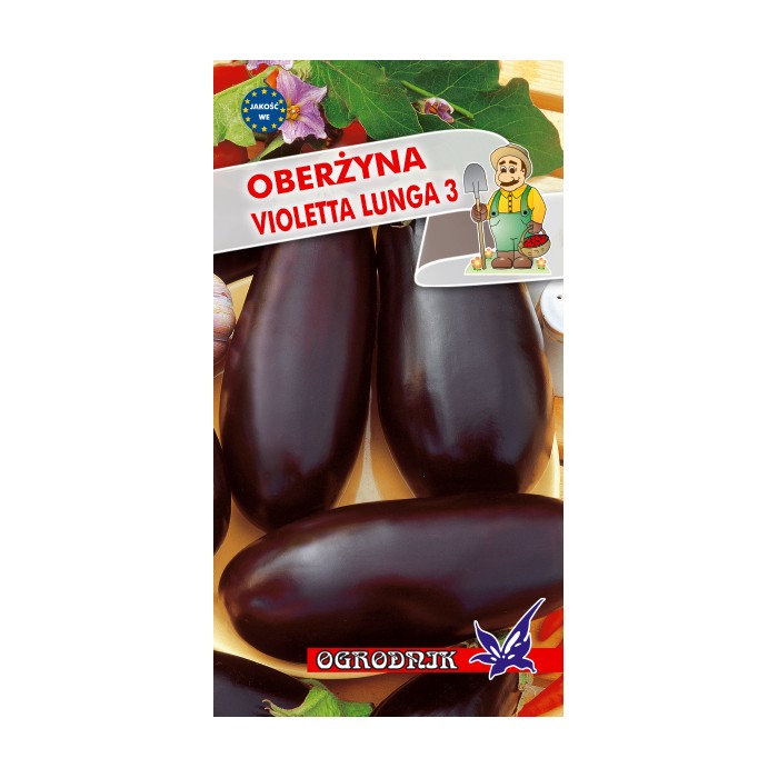 Nasiona Oberżyna Violetta Lunga 3 1g Nasiona Oberżyna Violetta Lunga 3 1g