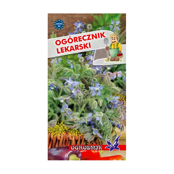 Nasiona Ogórecznik lekarski 1g Nasiona Ogórecznik lekarski 1g