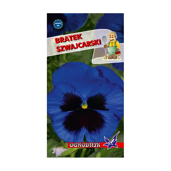 Nasiona Bratek szwajcarski niebieski z plamą 0,3g