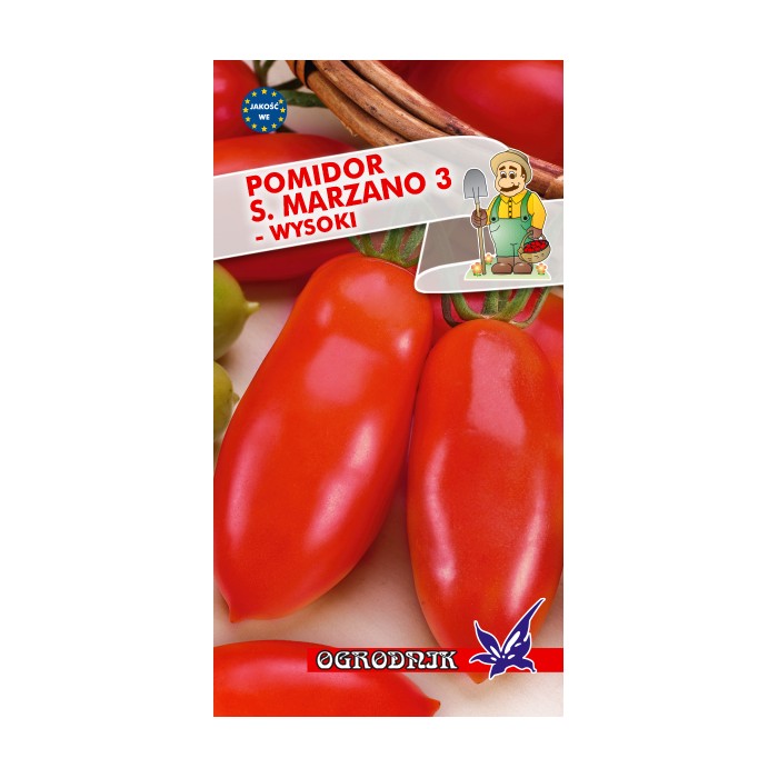 Nasiona Pomidor S.Marzano 3 0,5g Nasiona Pomidor S.Marzano 3 0,5g