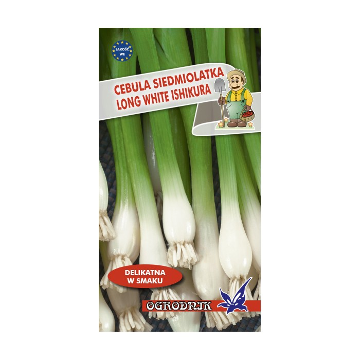 Nasiona Cebula siedmiolatka Long White Ishikura 2g